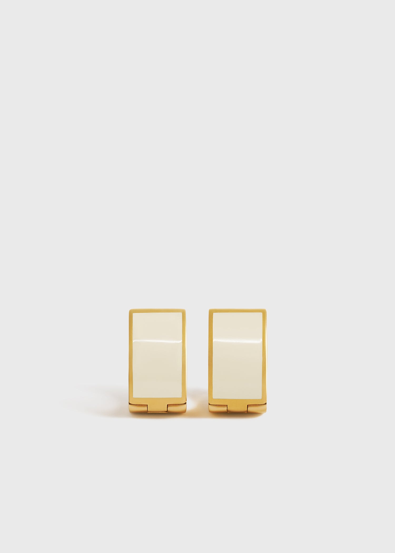 Signature hoops ecru/gold - 1