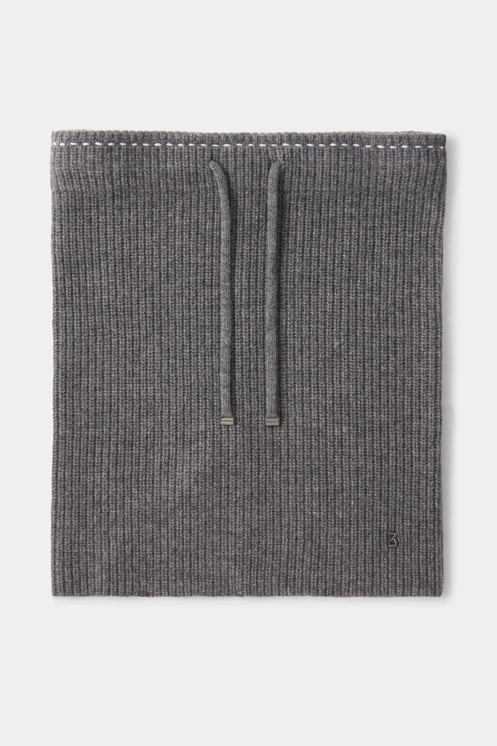 Merve loop scarf in Anthracite - 1