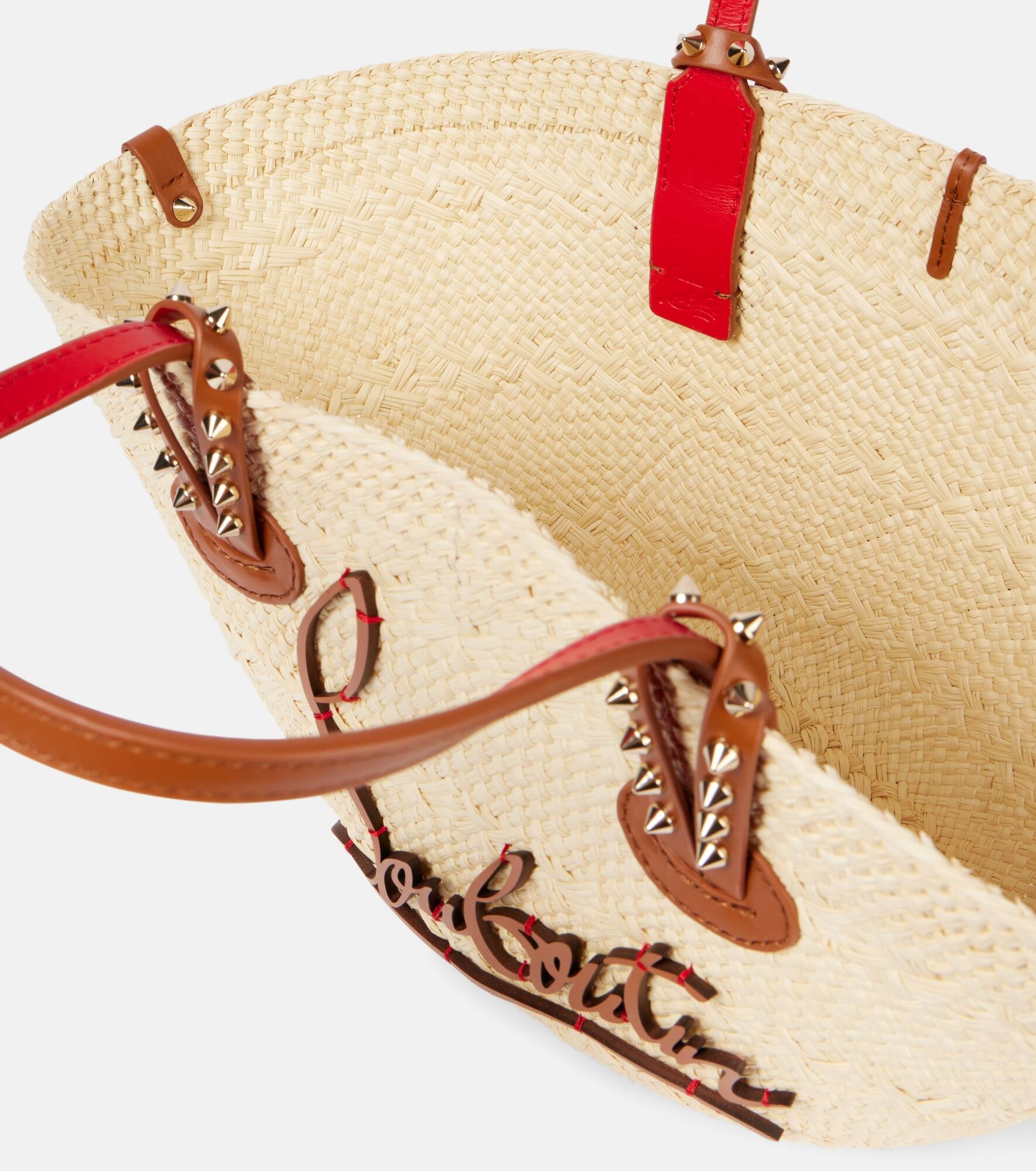 Cabata Mini raffia basket bag - 3