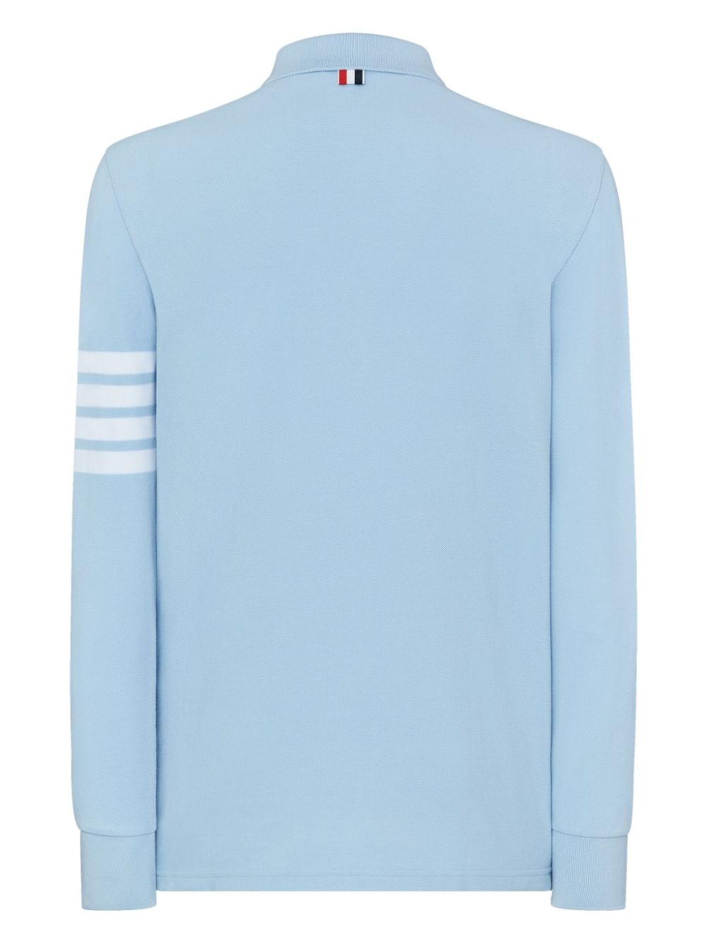 three-stripe long-sleeved polo shirt - 6