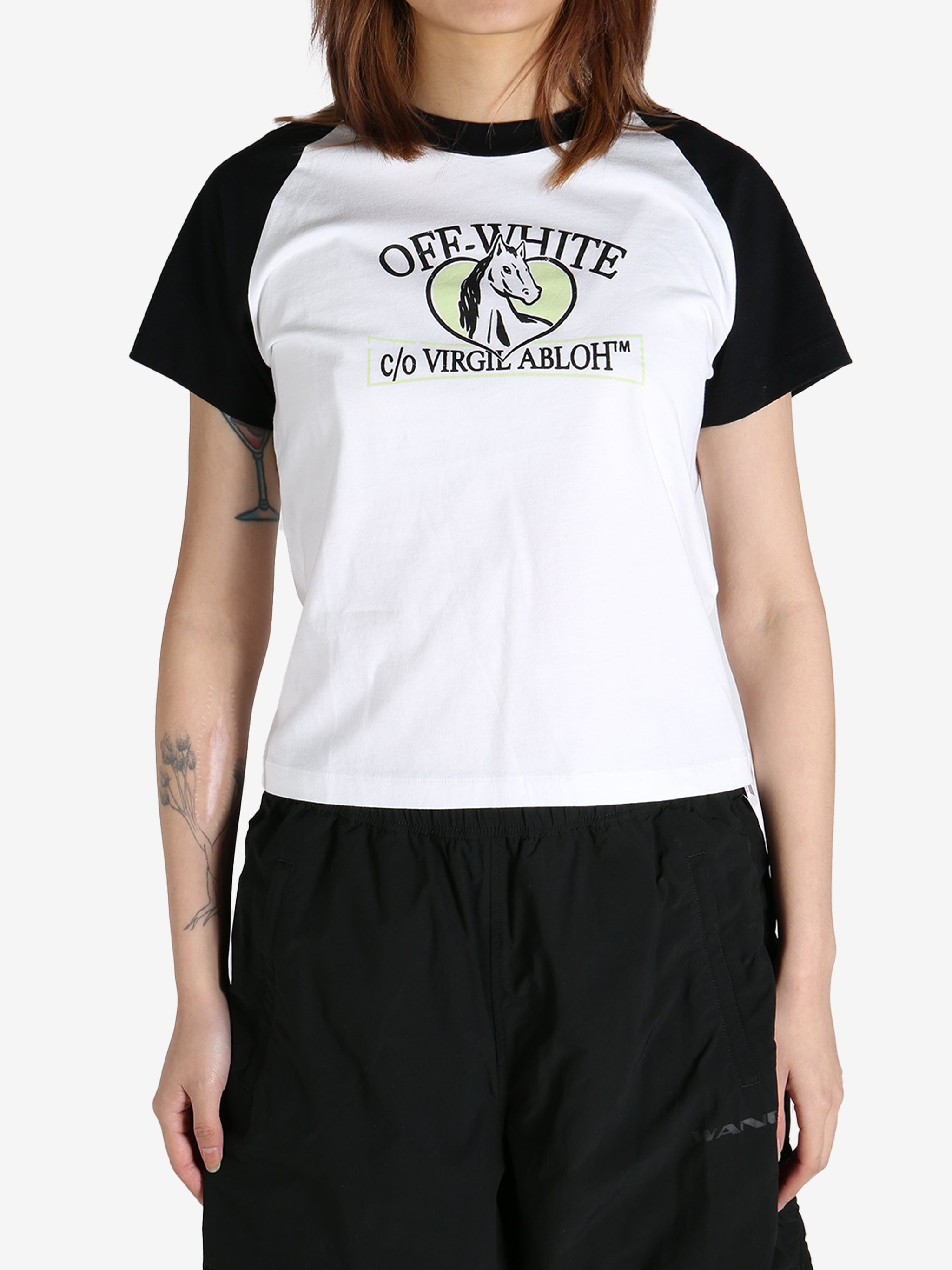 OFF WHITE - Women House Billboard Ragl Fit Tee - 1