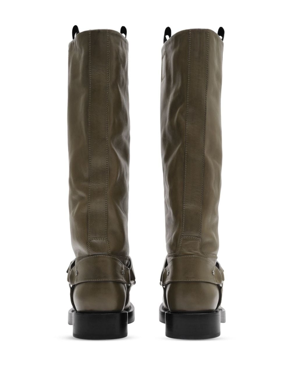 leather knee-high boots - 4