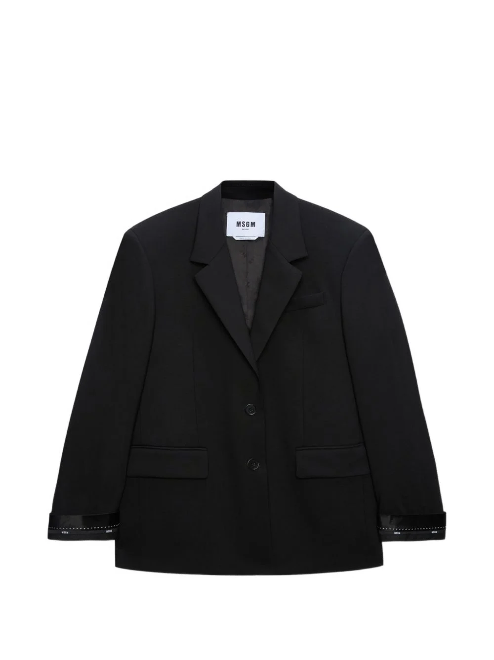 buttoned embellished-details blazer - 1