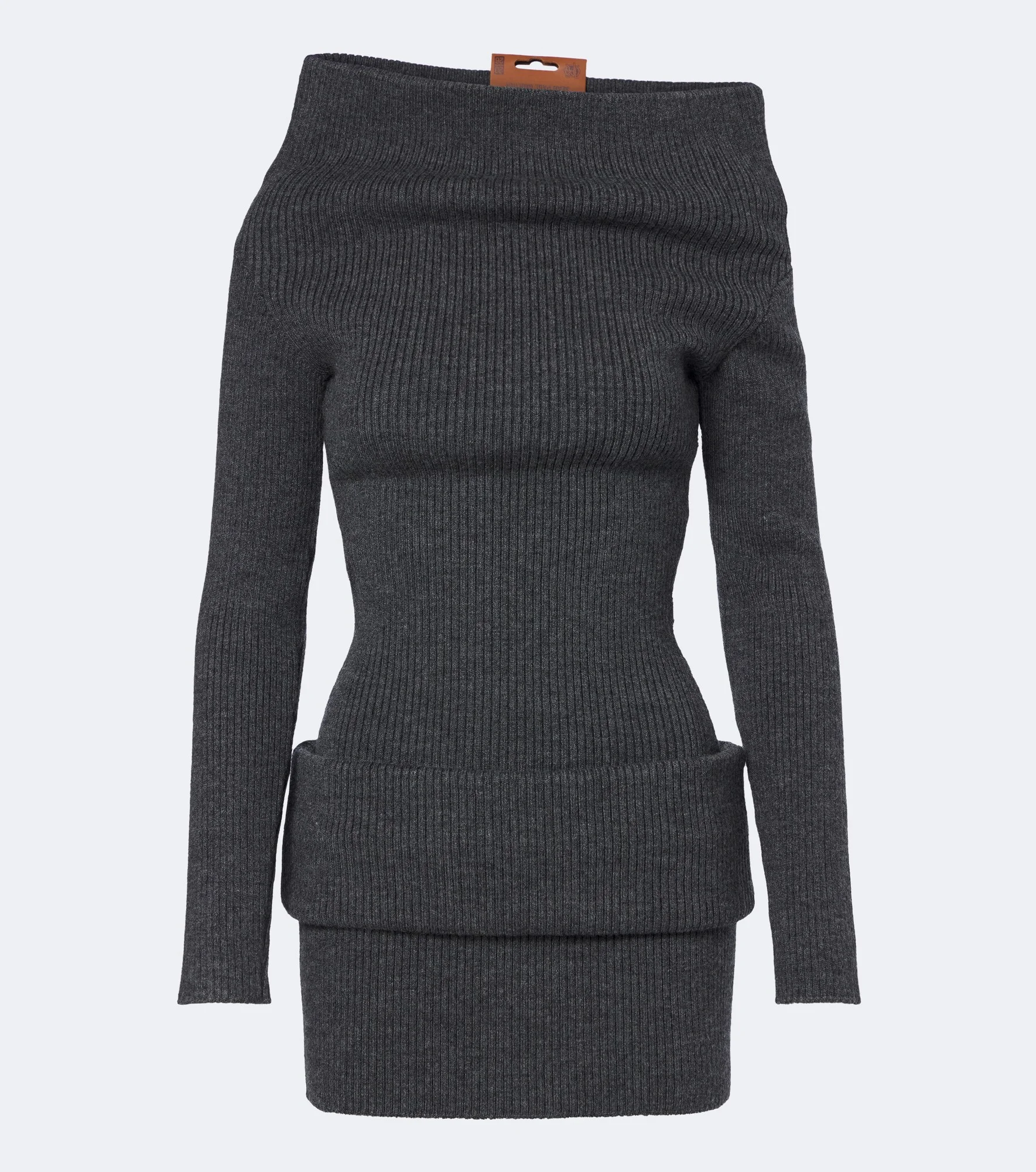 Wool-blend sweater dress - 1