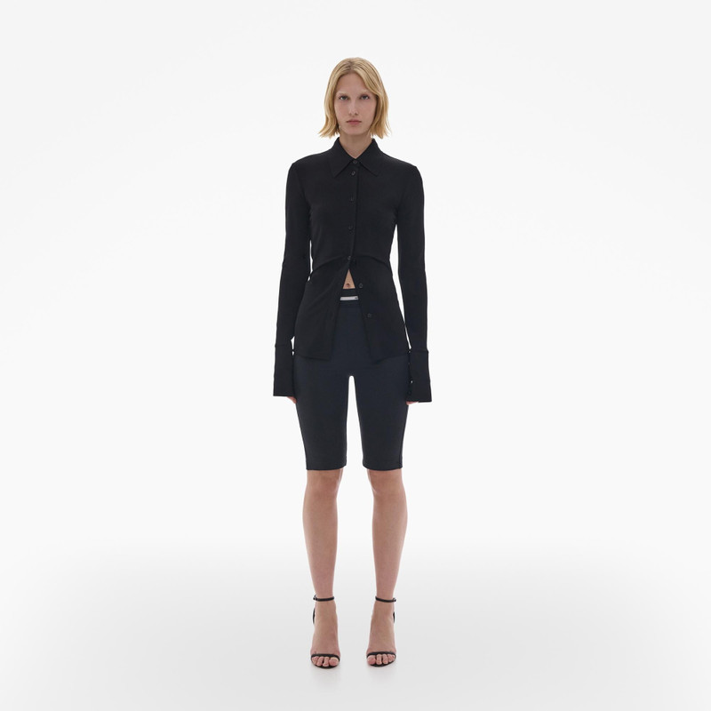 Helmut Lang LOGO BIKER SHORT outlook