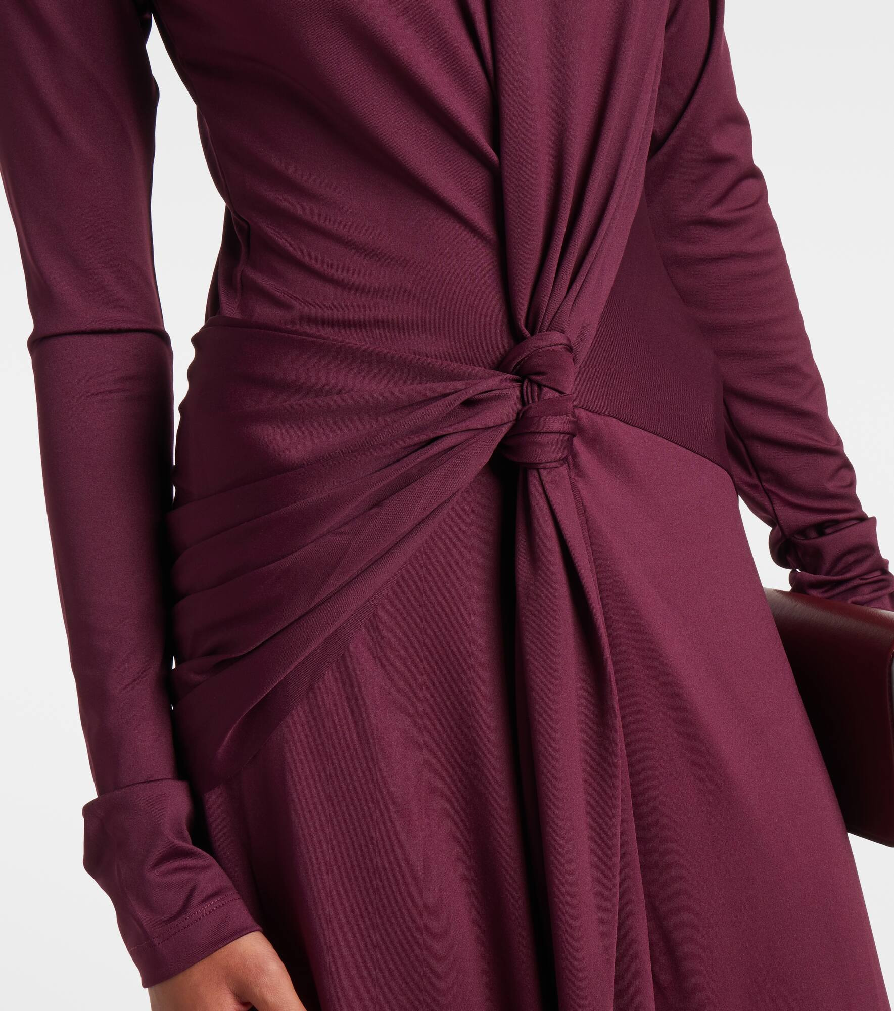 Jersey midi dress - 5