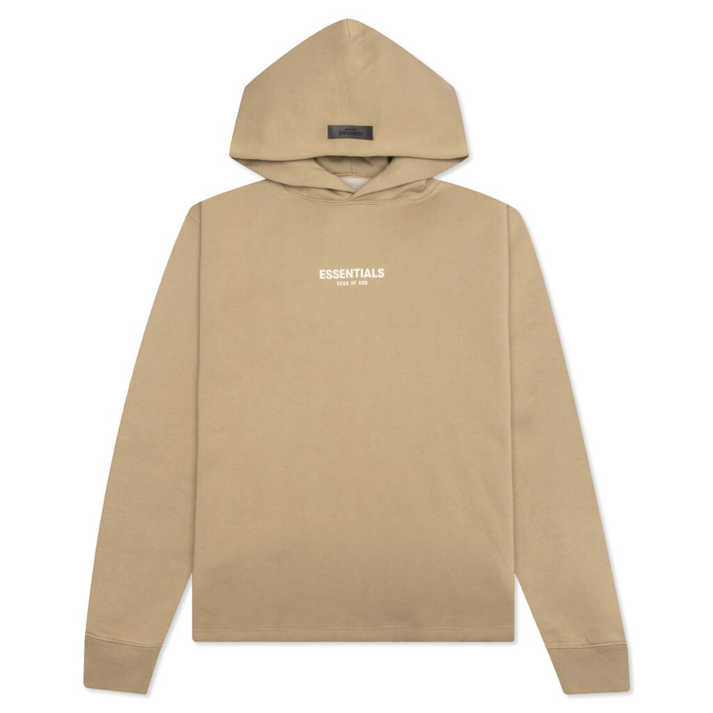 FEAR OF GOD ESSENTIALS RELAXED HOODIE - OAK - 1