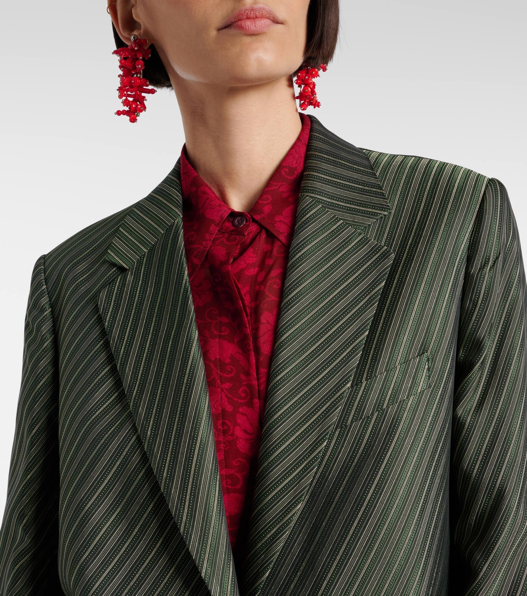 Striped blazer - 4