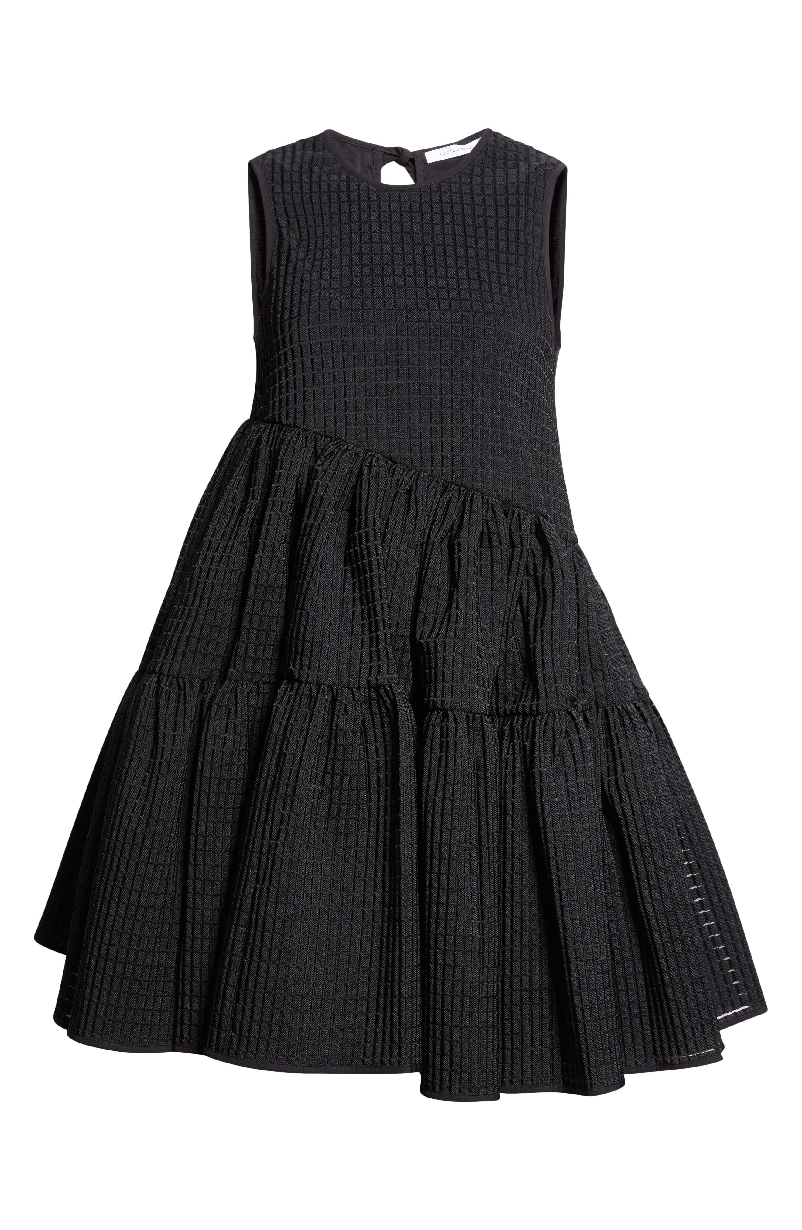 Cecilie Bahnsen Abigail Miku Jacquard Dress in Black at Nordstrom - 5
