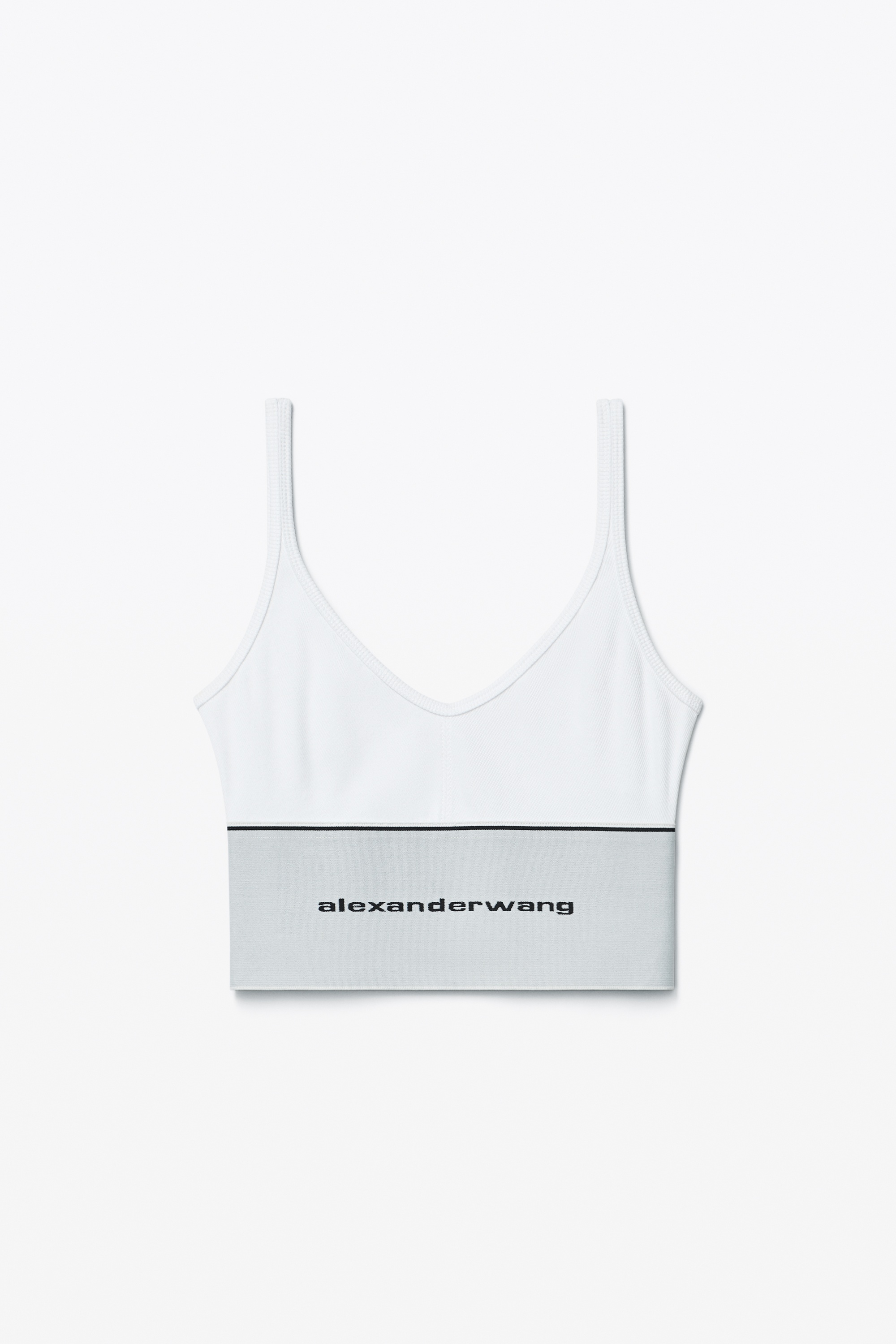 Alexanderwang logo elastic bra  Bra, Womens fashion hipster, Alexander wang