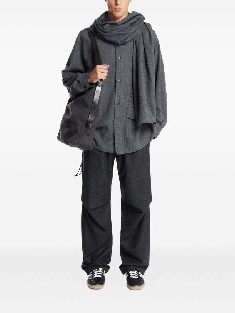 DARKPARK detachable scarf george shirt outlook