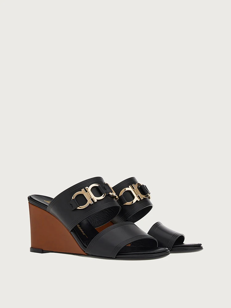 GANCINI WEDGE SANDAL - 5
