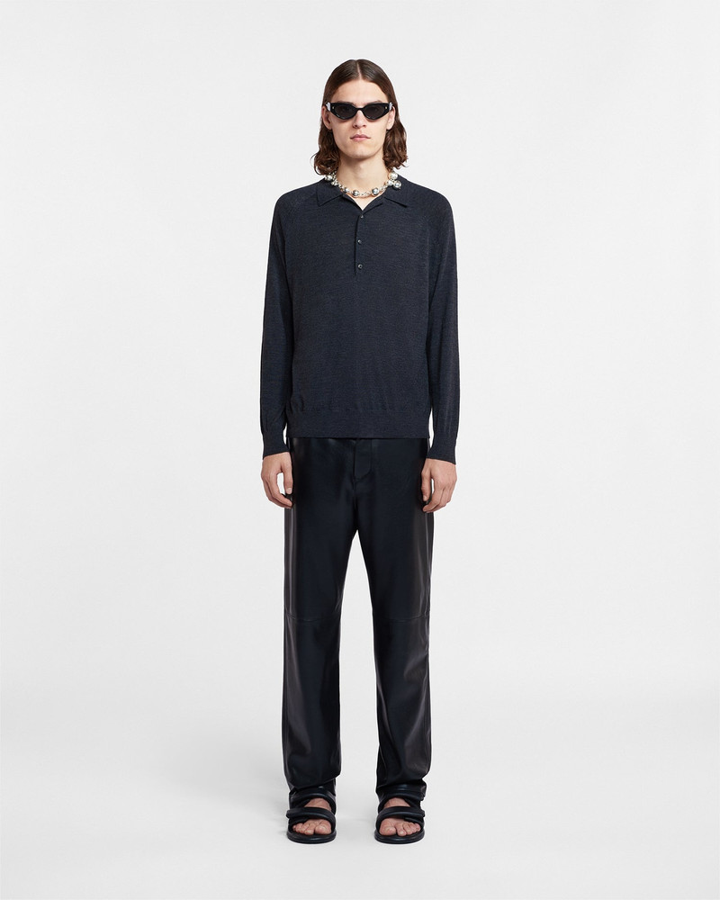 Nanushka Merino Wool Polo Shirt outlook