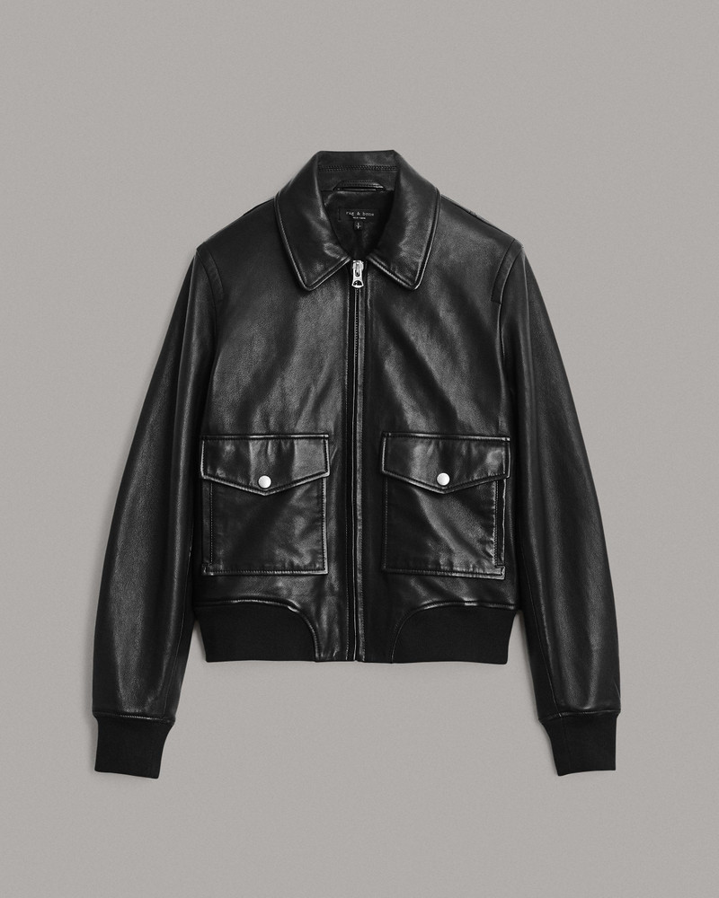 Andrea Leather Jacket
Classic Fit Jacket 1