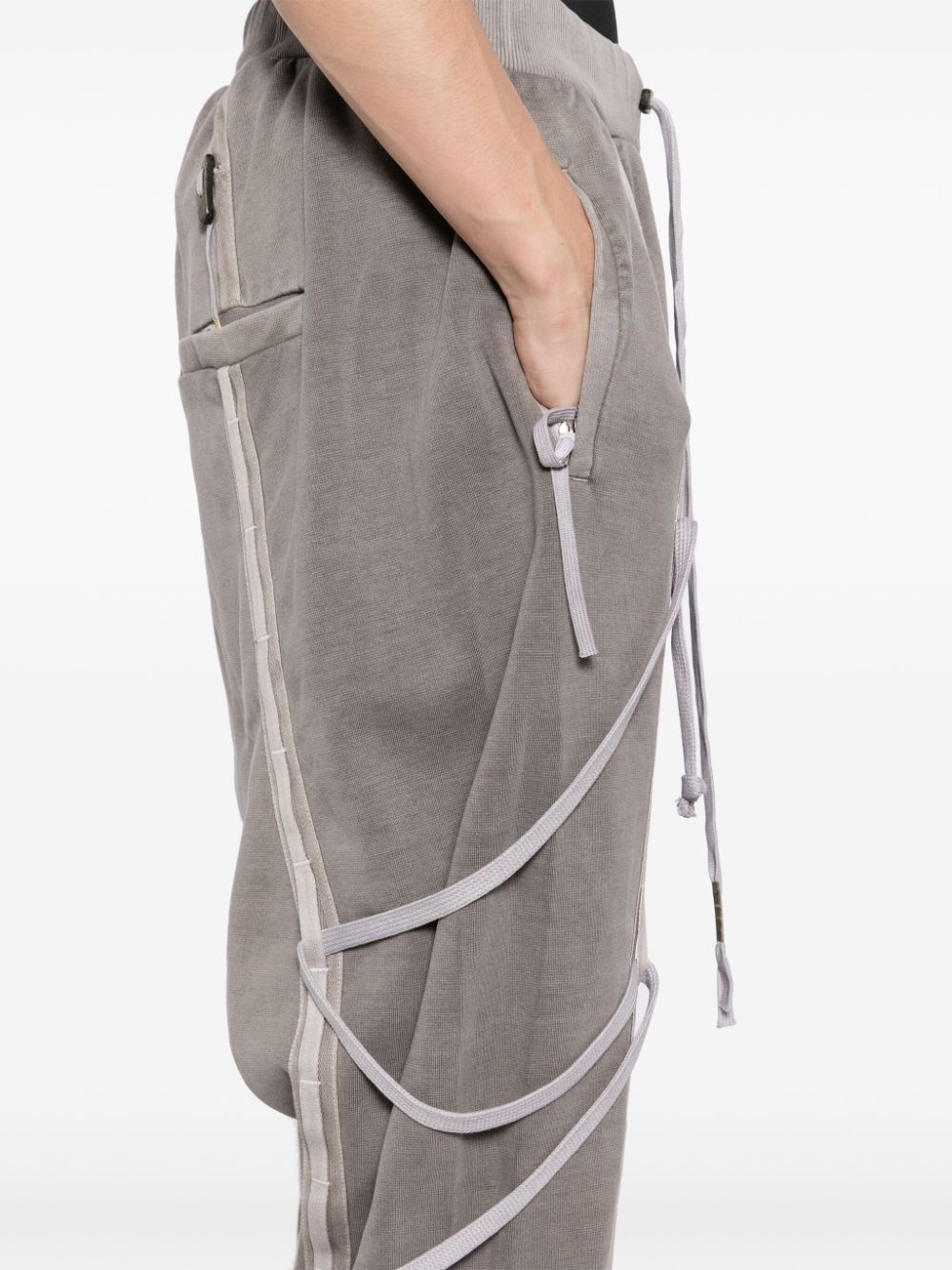 dyed track pants - 5