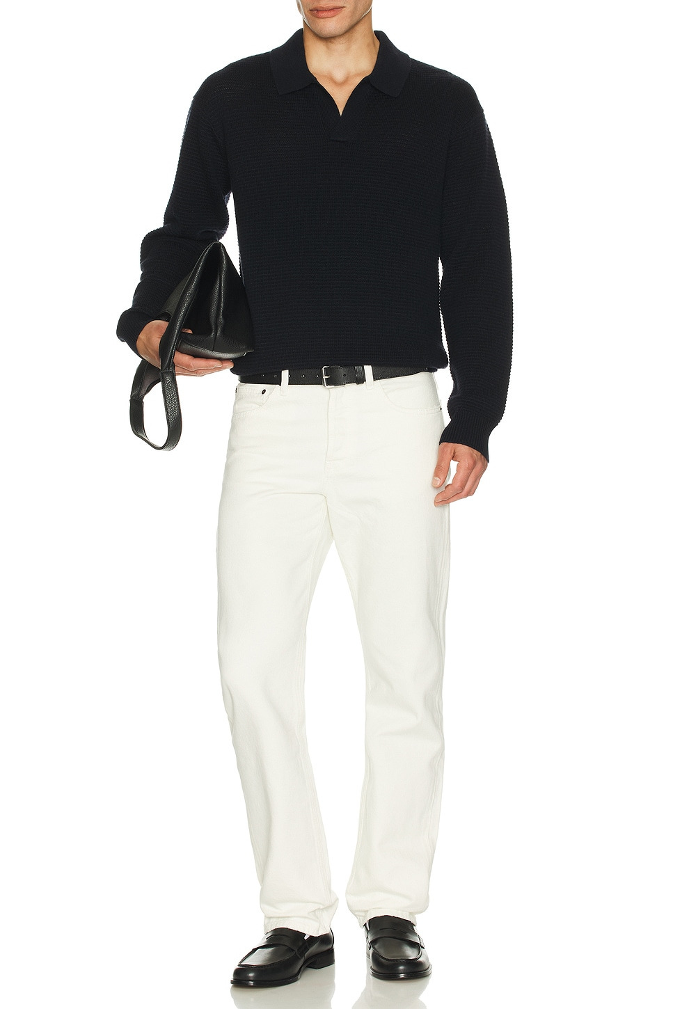 Textured Wool Cashmere Sweater - 4