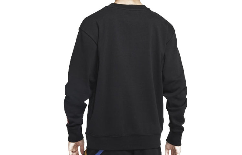 Jordan Men's Air Jordan Sport DNA Knit Round Neck Black CZ5468-010 outlook