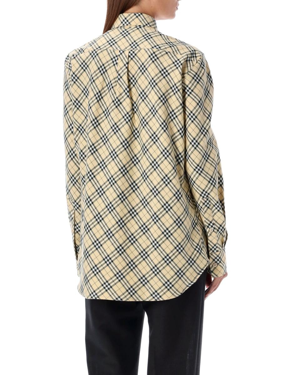 Burberry Checked Oversized Shirt - 2