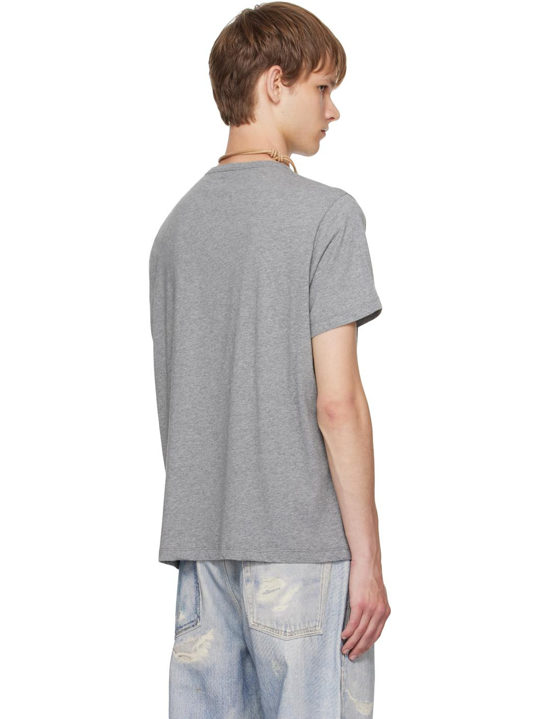 Gray New Box T-shirt - 3