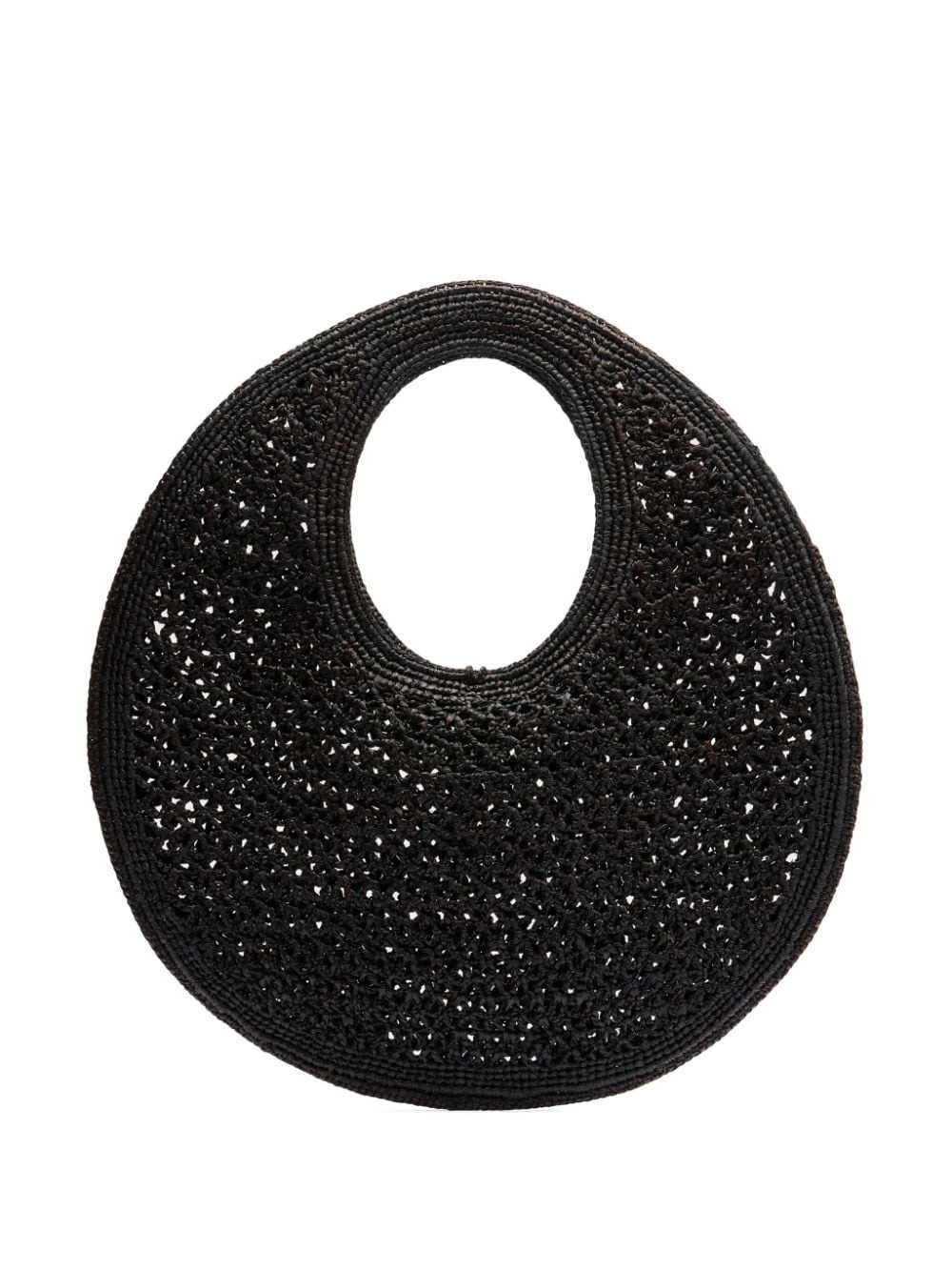 Le Rond Spiaggia raffia shoulder bag - 2