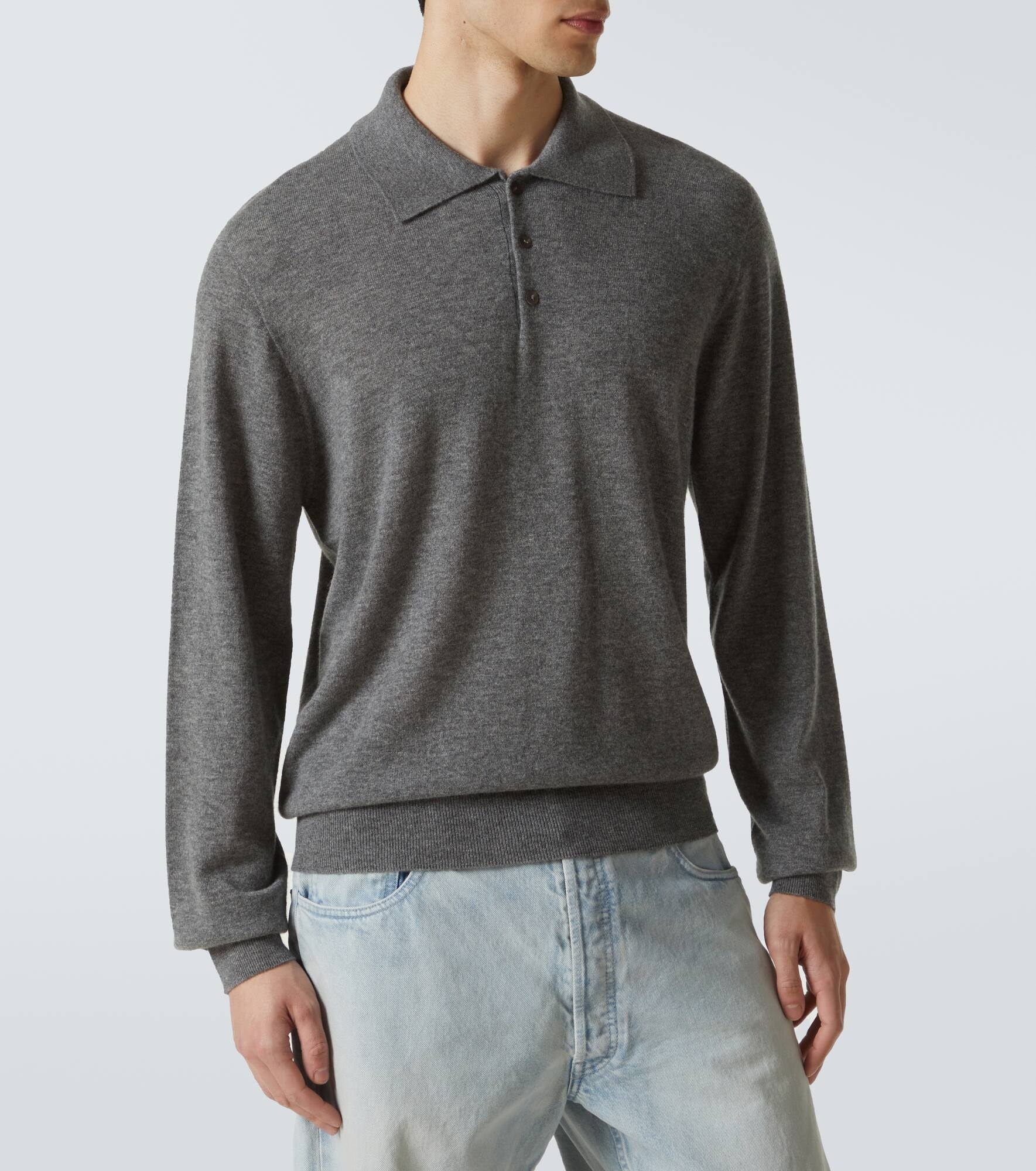 Judi cashmere polo sweater - 3