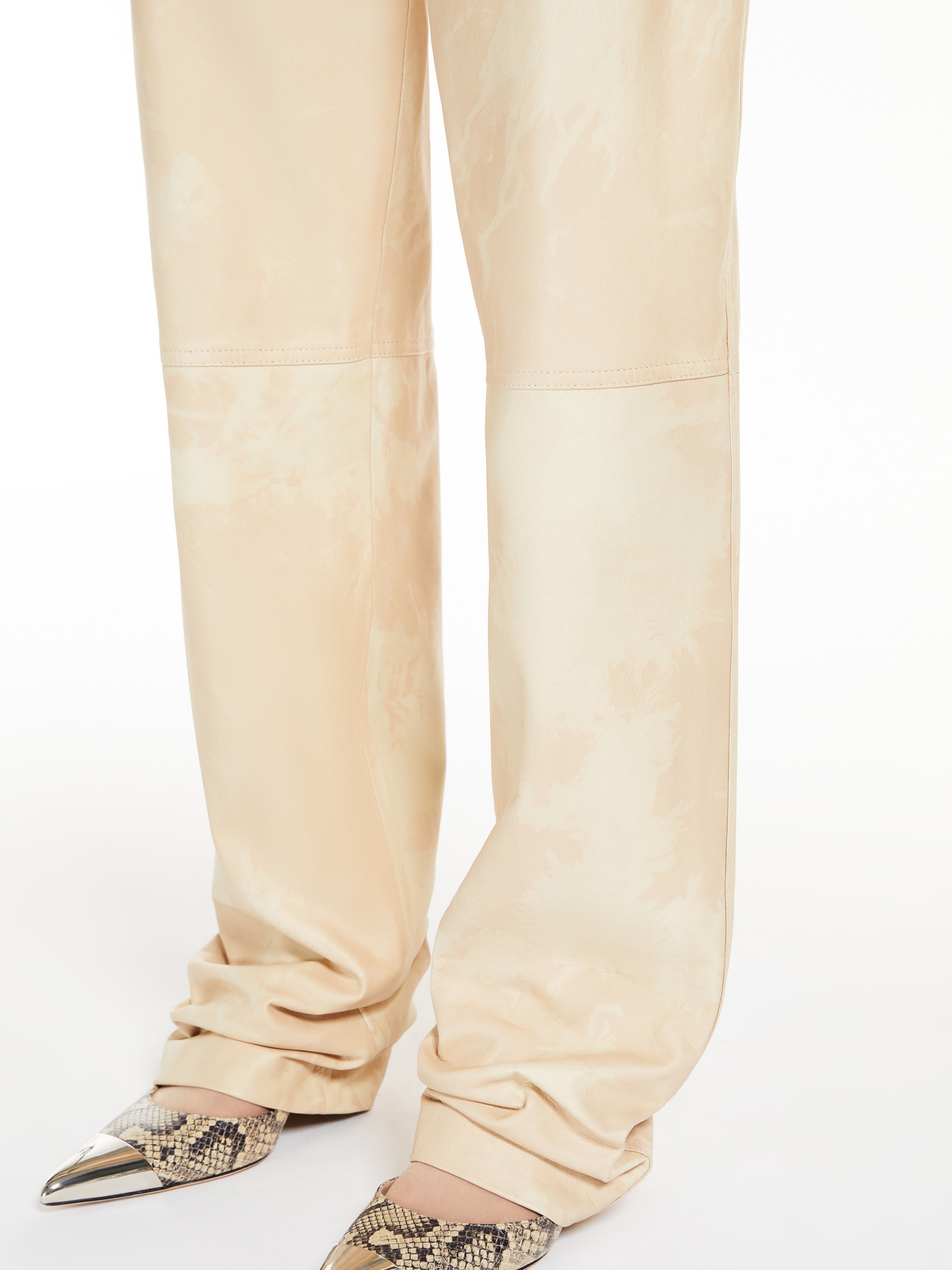 AMOUR Nappa leather trousers - 5