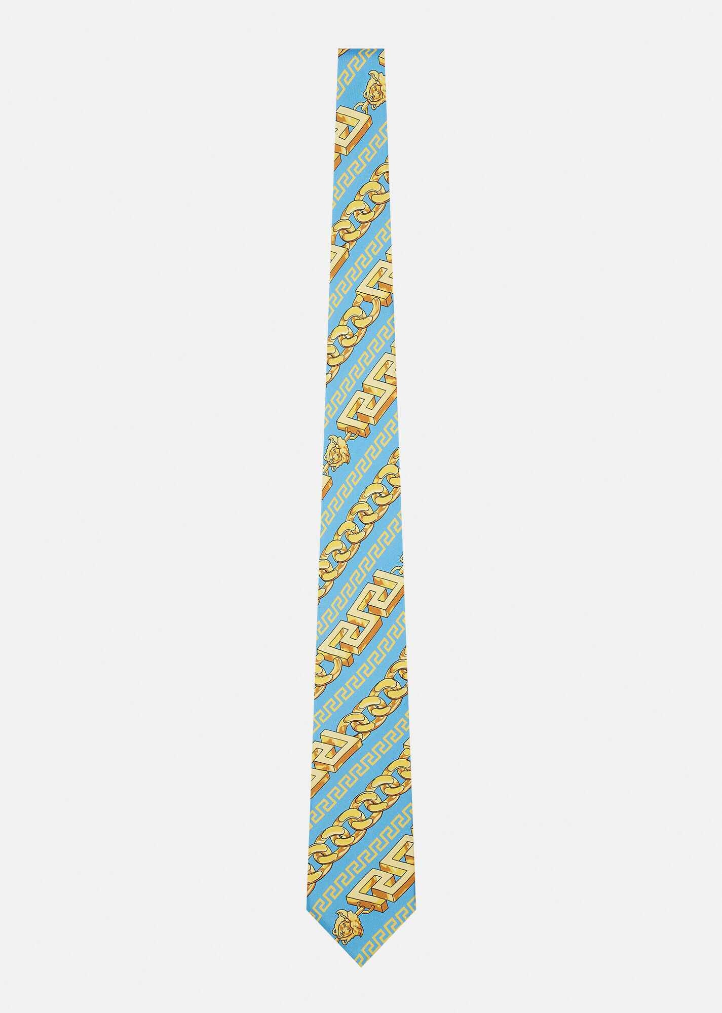 Chain Pinstripe Tie - 1