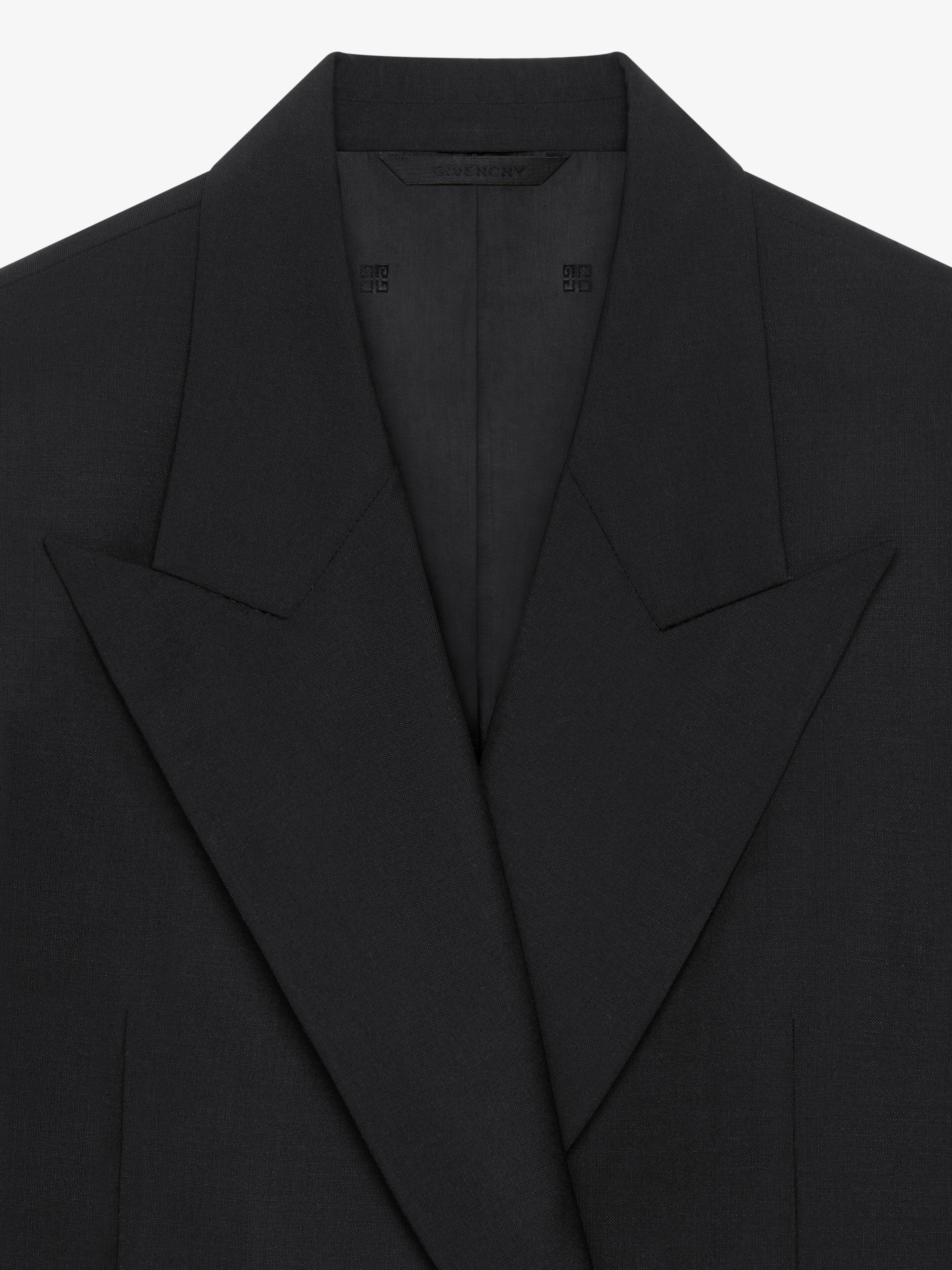 ジャケット Givenchy Oversized double breasted jacket Givenchy OVERSIZED DOUBLE BREASTED JACKET IN WOOL AND MOHAIR
