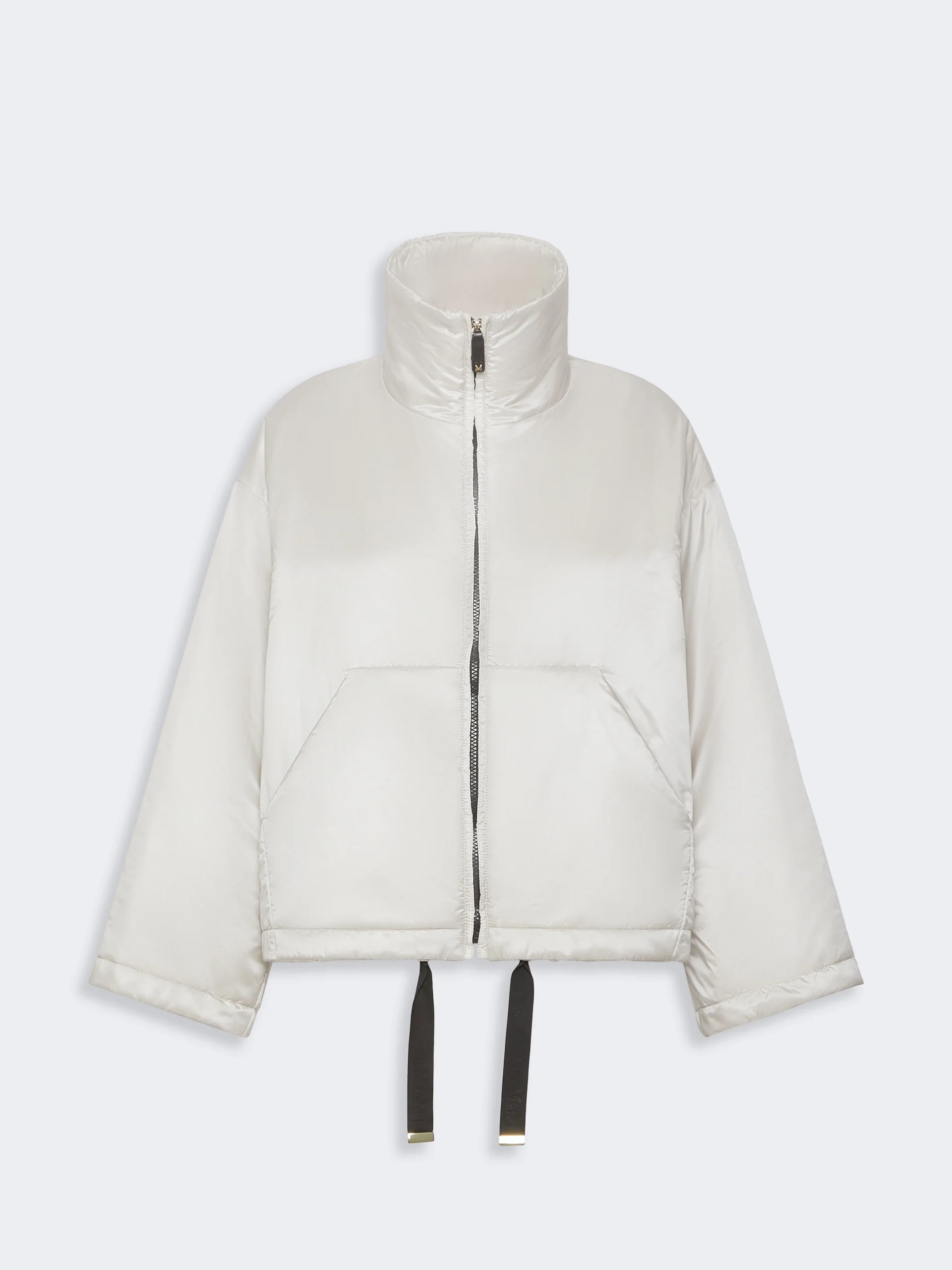 CRISTINA Short padded jacket in water-repellent fabric - ICE - 1