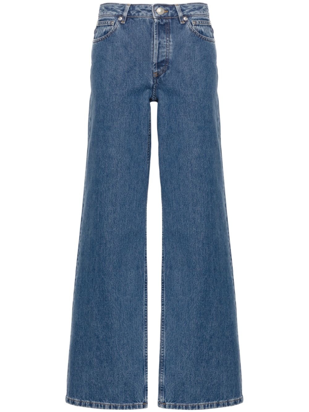 Elisabeth high-rise wide-leg jeans - 1