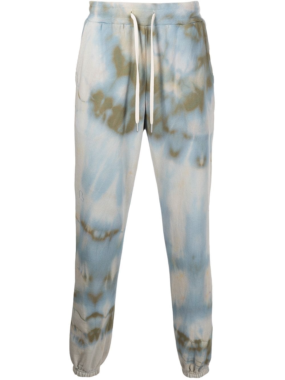 LA tie-dye print track trousers - 1