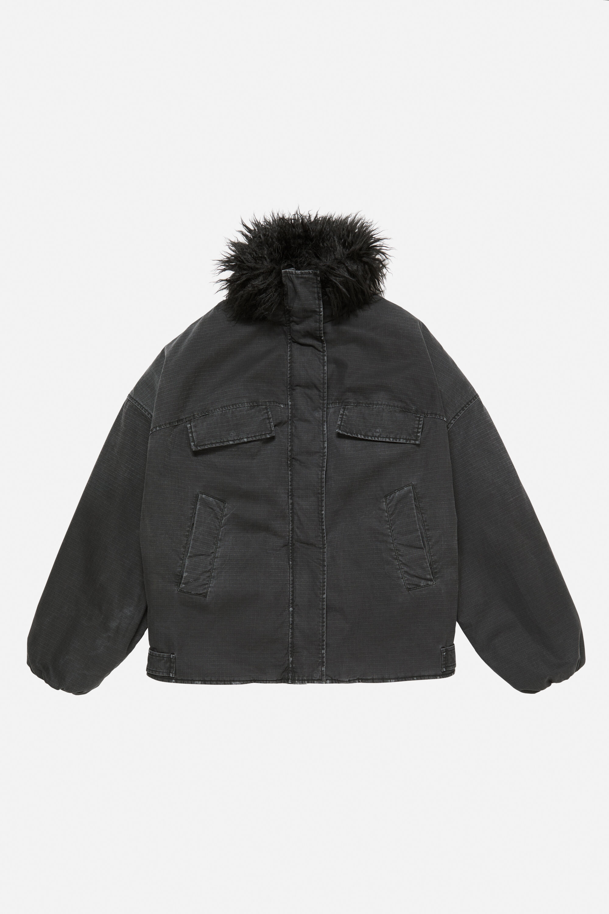 Coated jacket - Black - 6