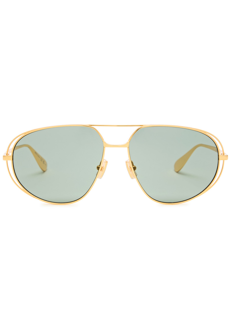 Bottega Veneta Classic Aviator-style Sunglasses - 2