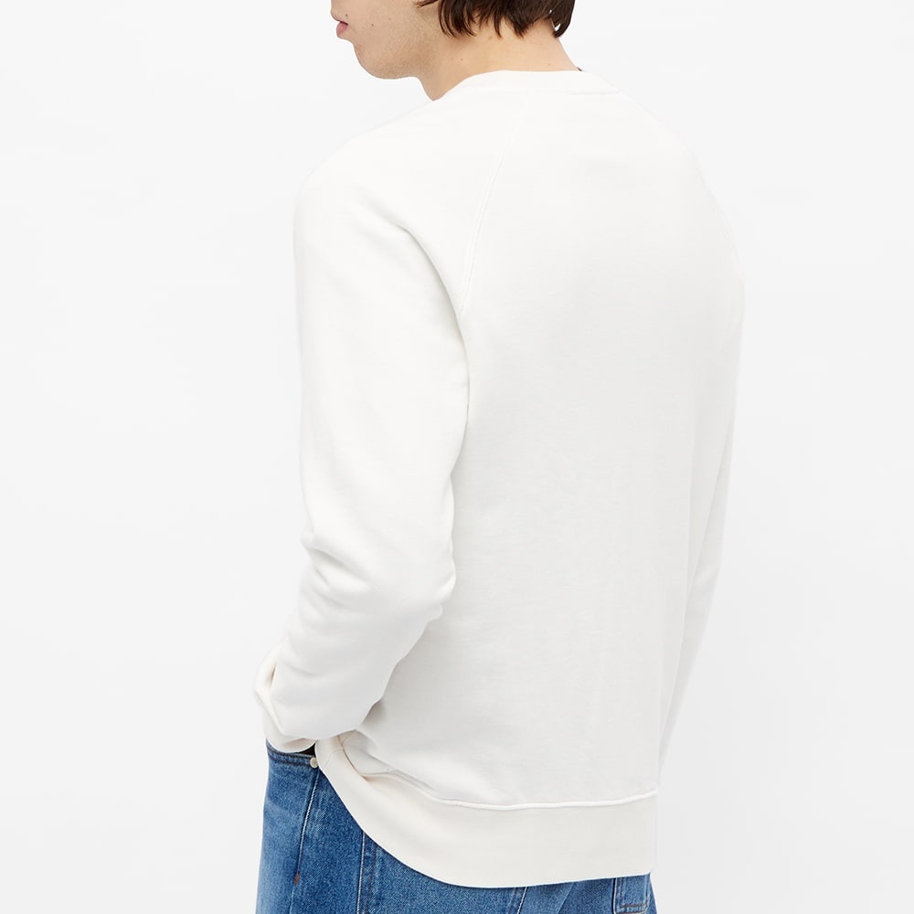 Maison Kitsuné Tricolor Fox Patch Clean Crew Sweat - 4