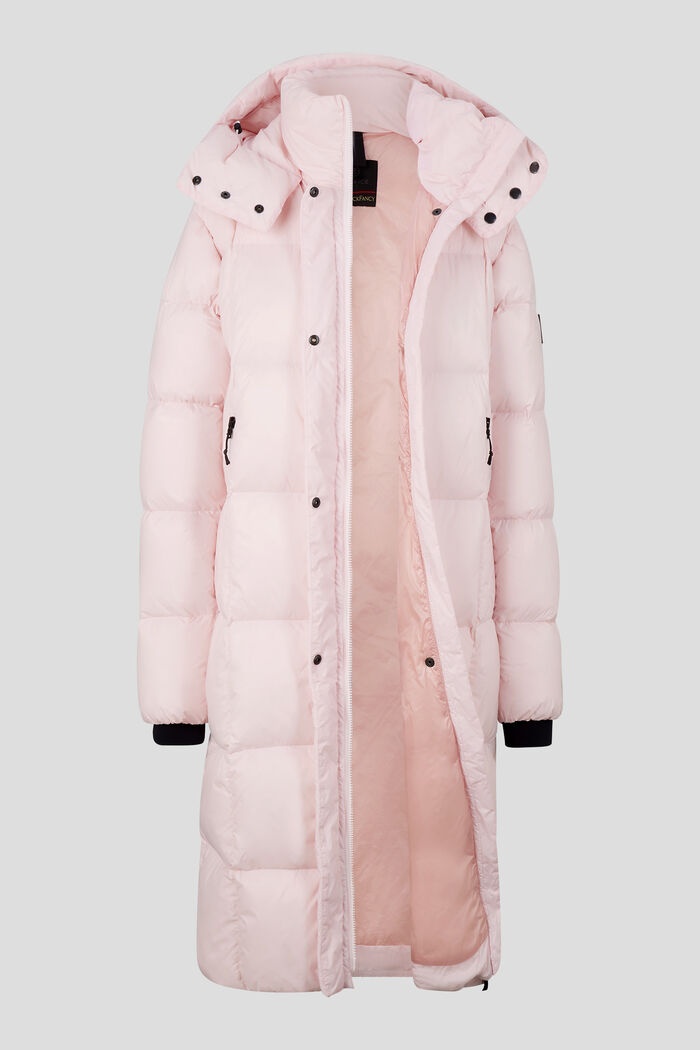 Barna Quilted coat in Pink - 7