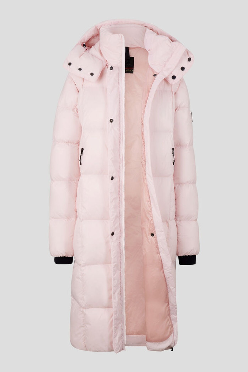 Barna Quilted coat in Pink 7