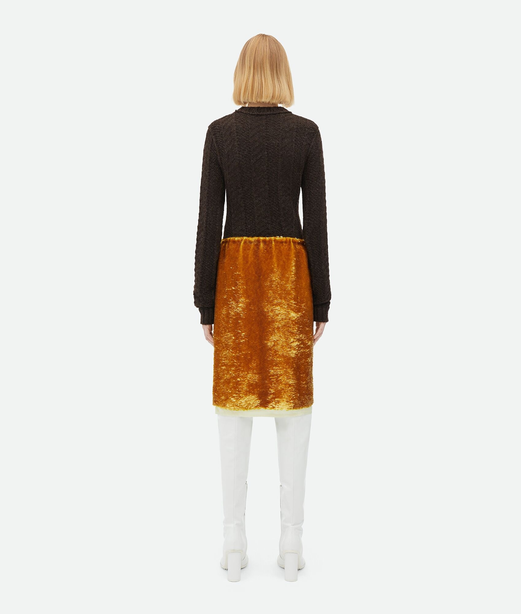 Sequin Embroidered Midi Skirt - 3
