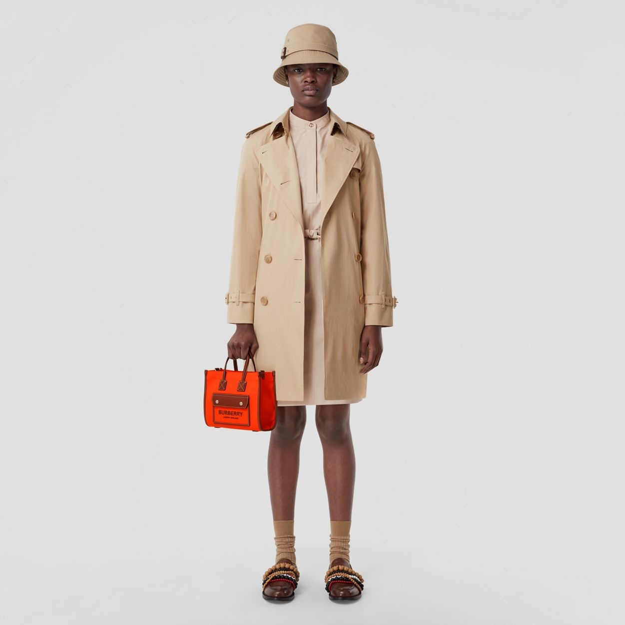 Tropical Gabardine Waterloo Trench Coat - 2