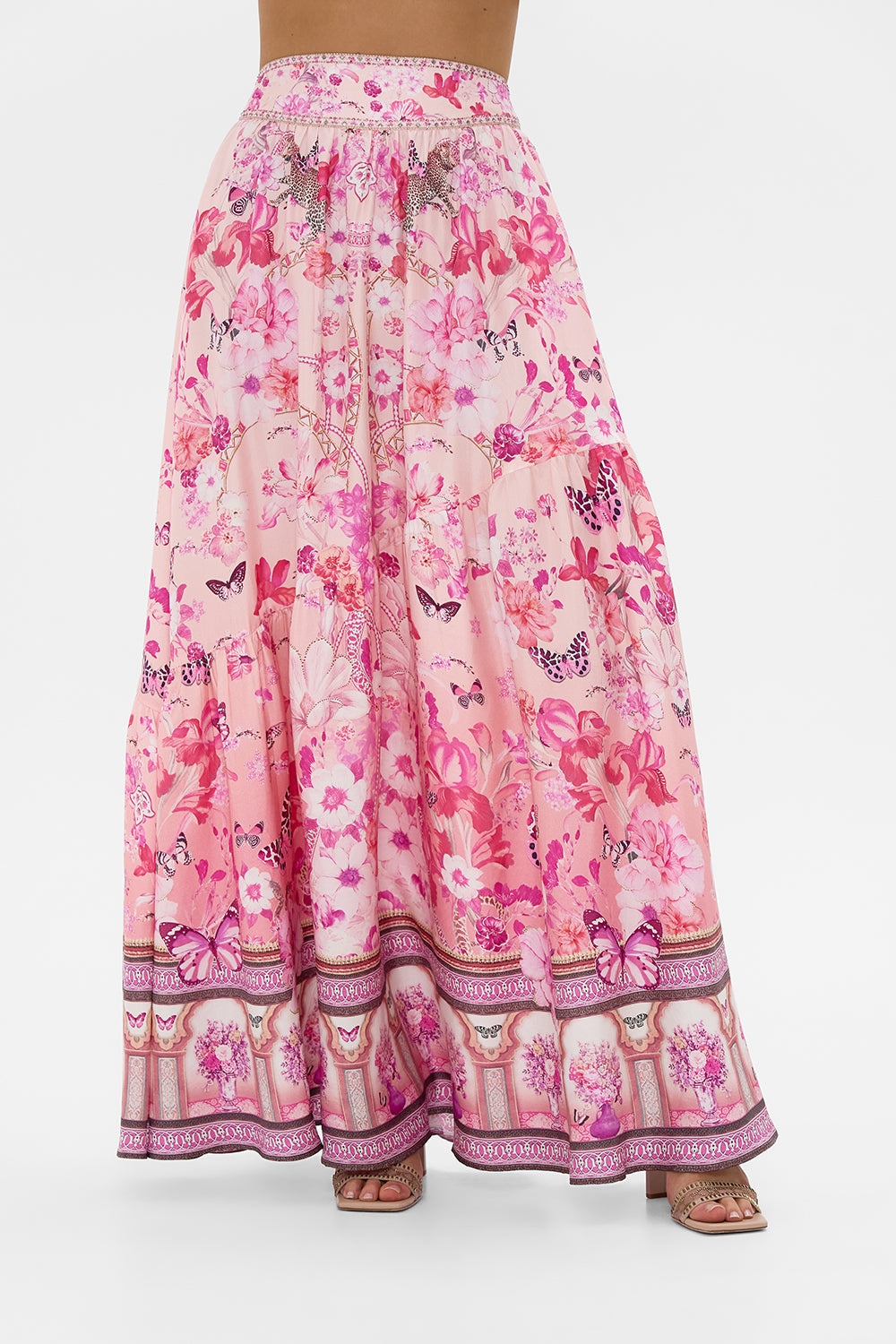 SKIRT WITH SHAPED SEAM - 5