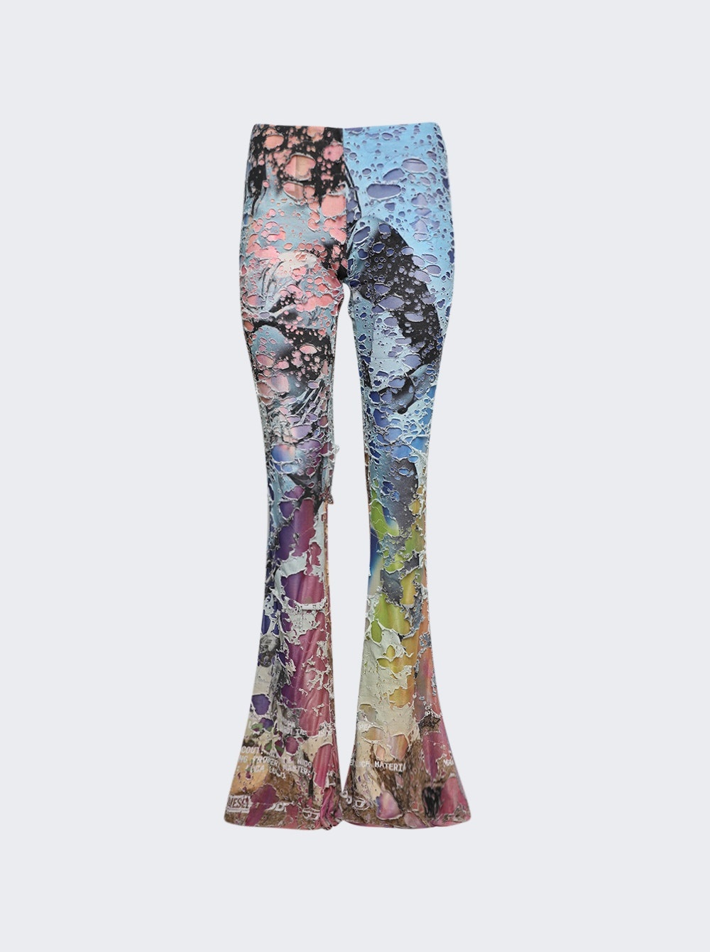 P-mayim Flared Pants Light Blue - 1