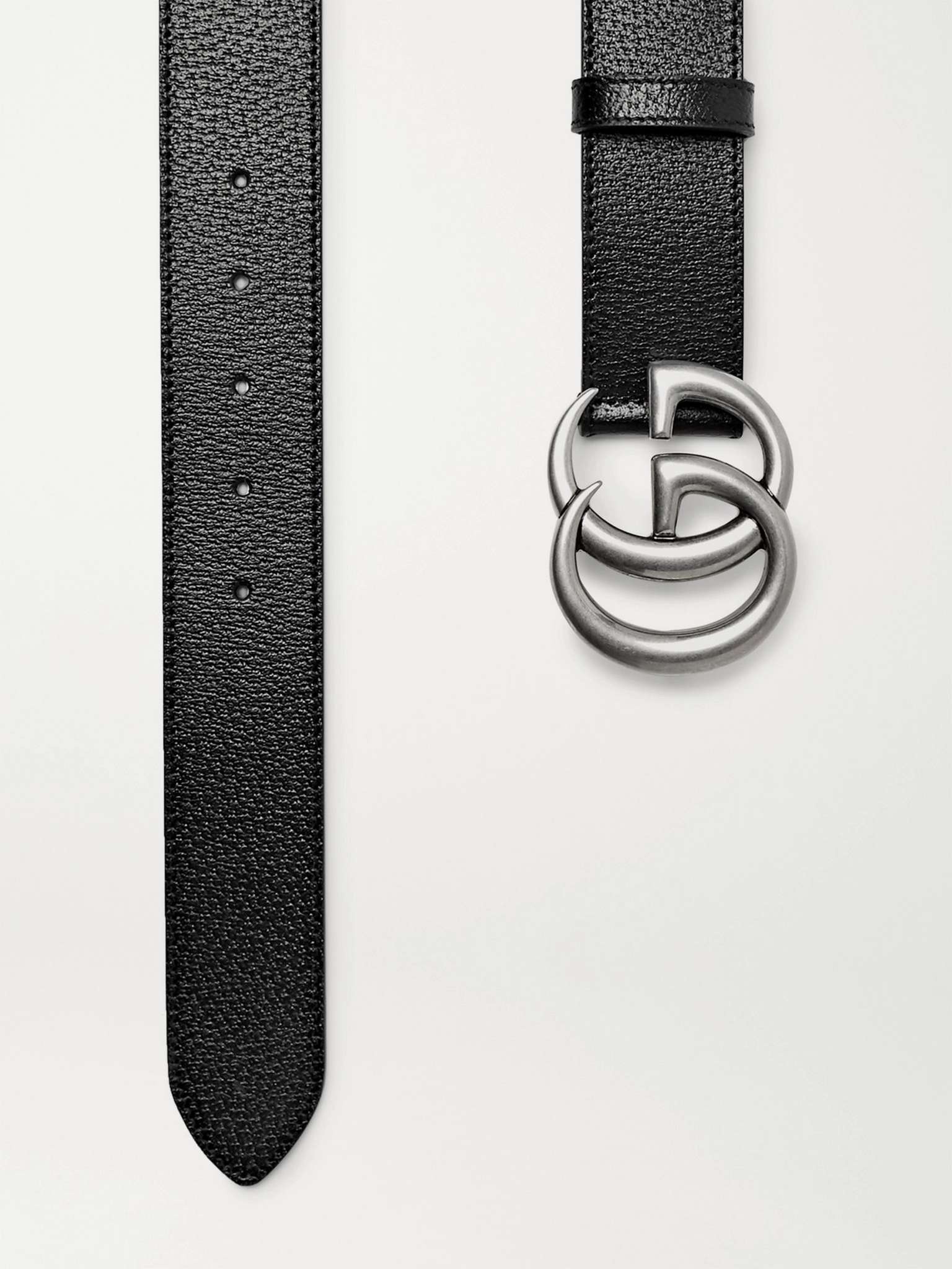 4cm Full-Grain Leather Belt - 2