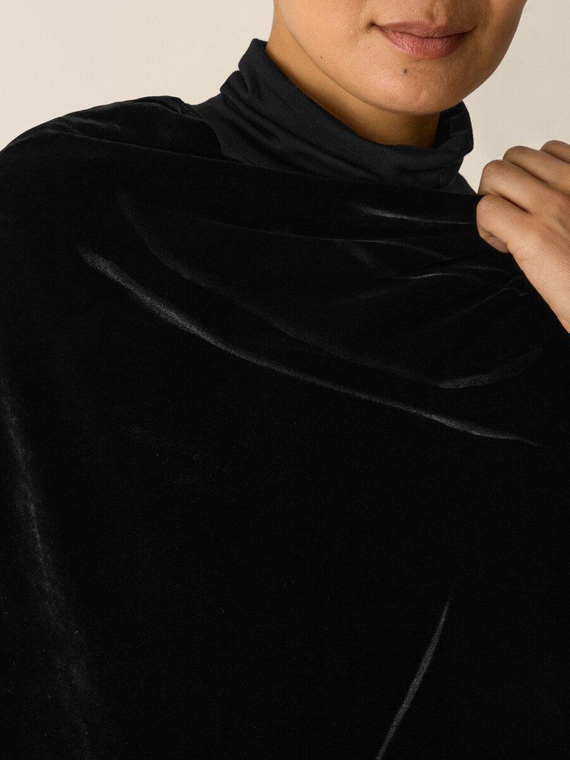 Velvet Poncho 5