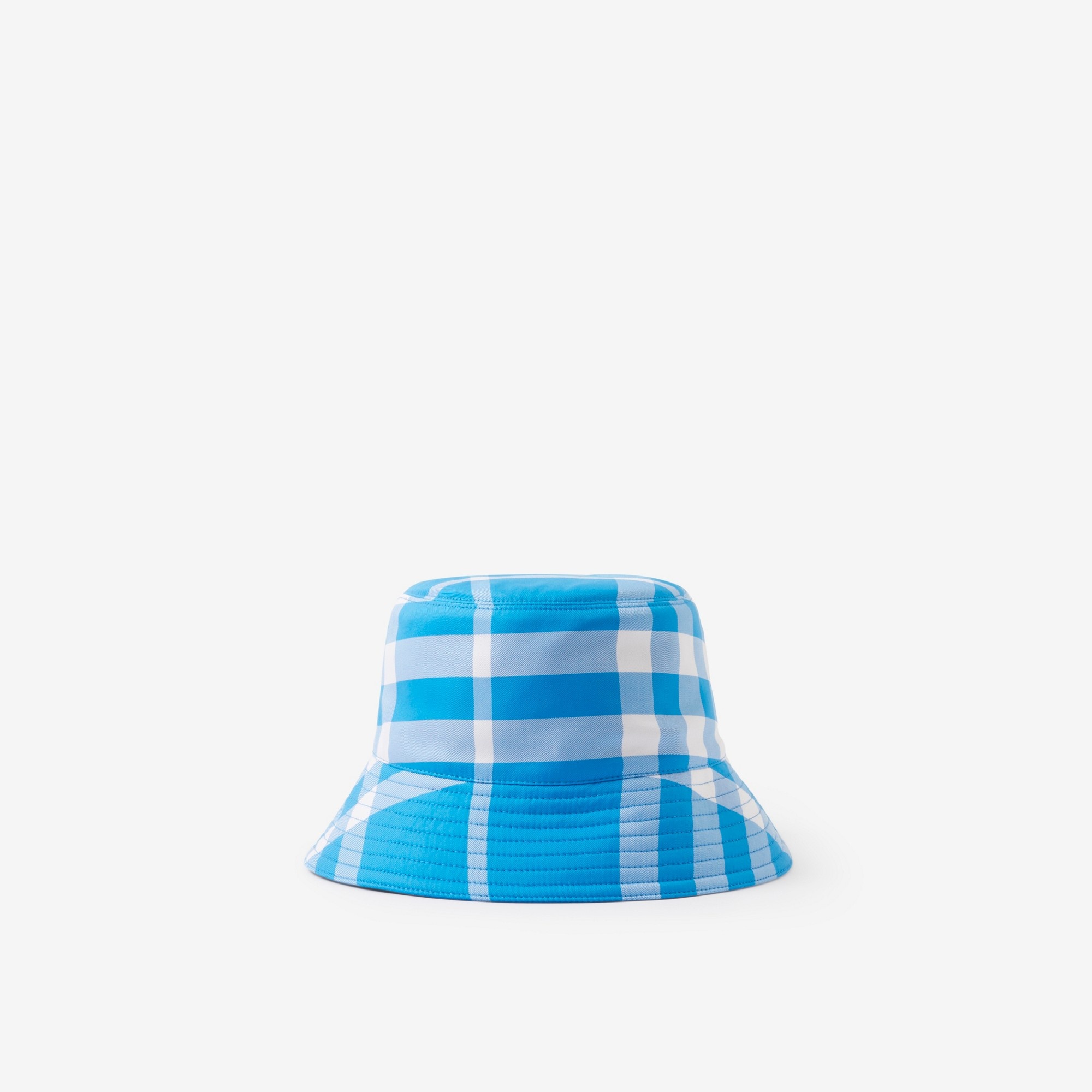 Check Cotton Bucket Hat - 3