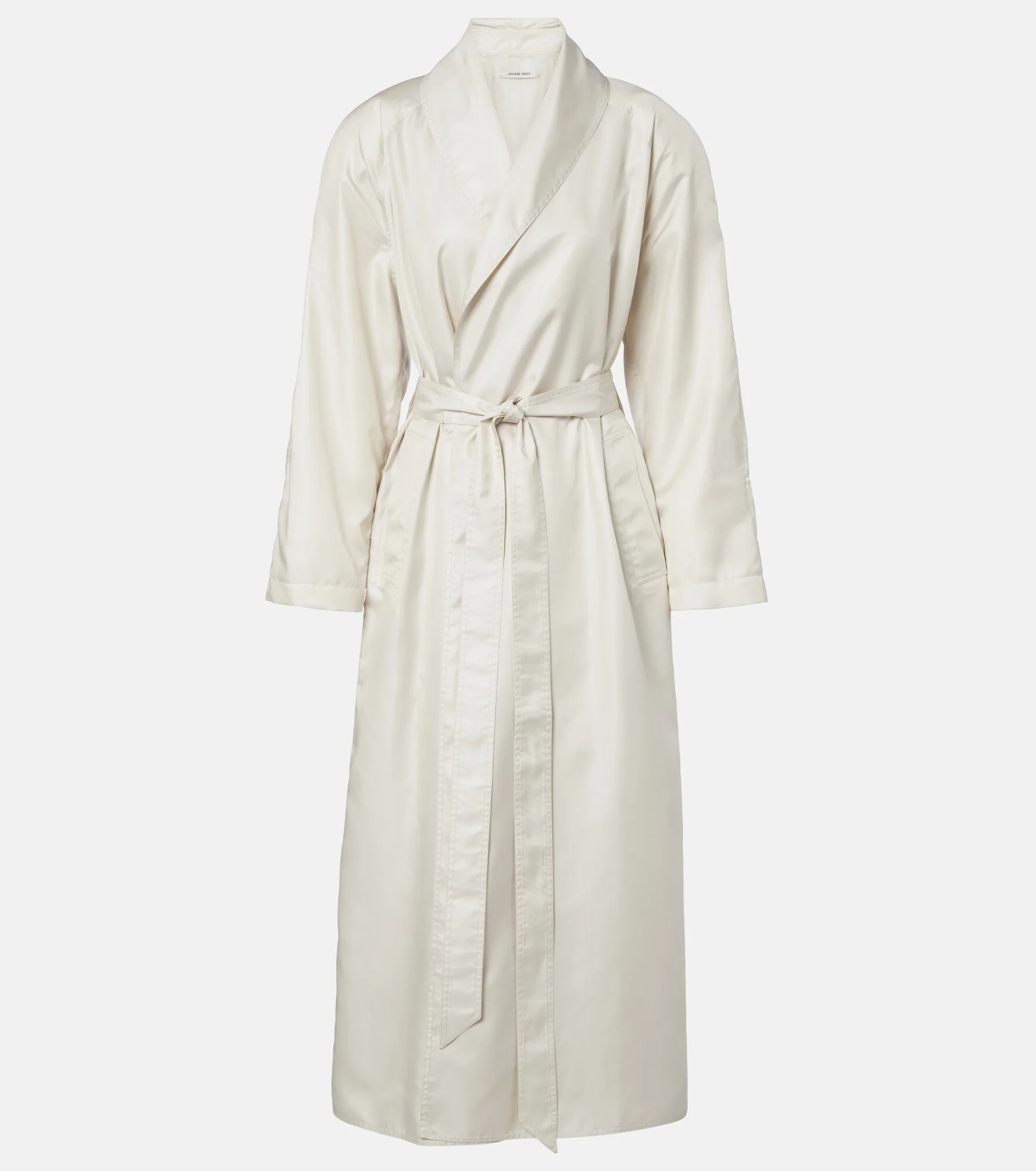 Belted midi dress - 1