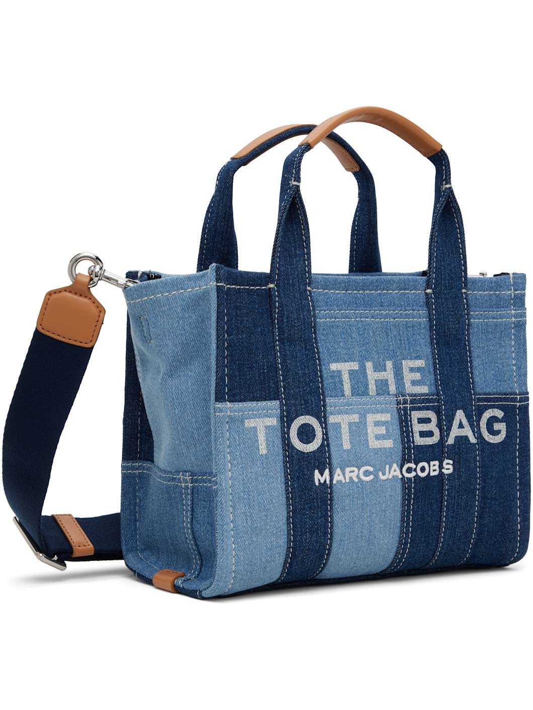 Blue 'The Denim Small' Tote - 2