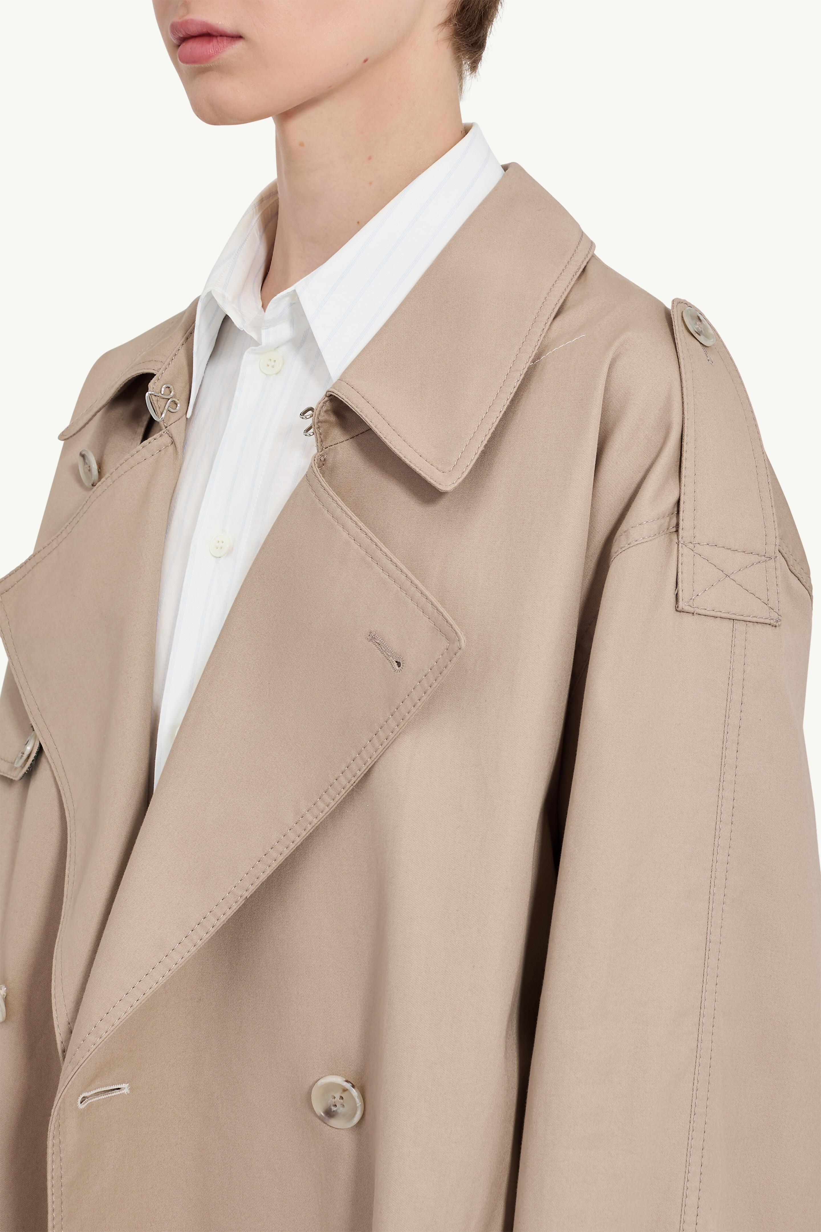 Twist trench coat - 5