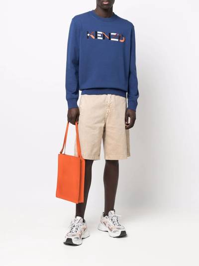 KENZO logo-lettering jumper outlook