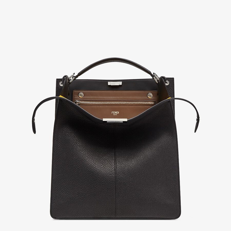 Black leather bag - 1