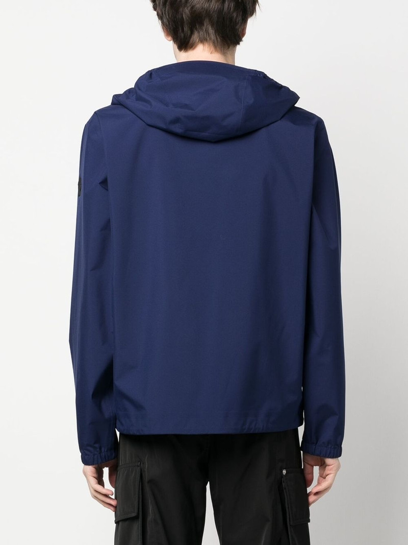 logo-print sport jacket 4