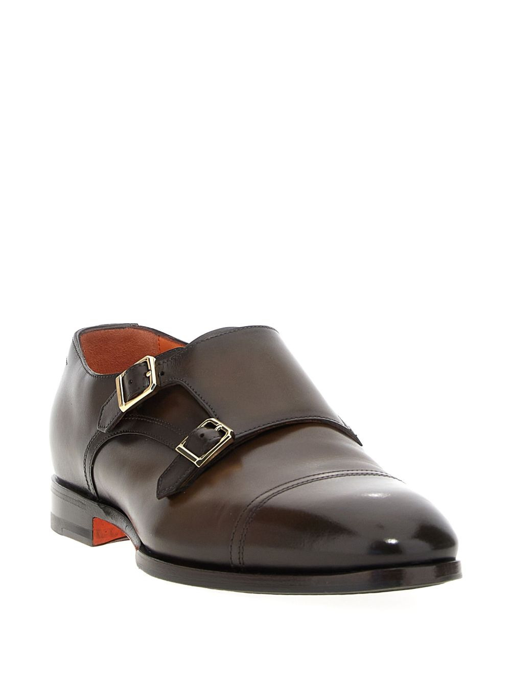 Santoni Men Leather Mocassin - 2